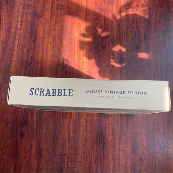 Scrabble Deluxe Vintage Edition - Picture 7 of 14